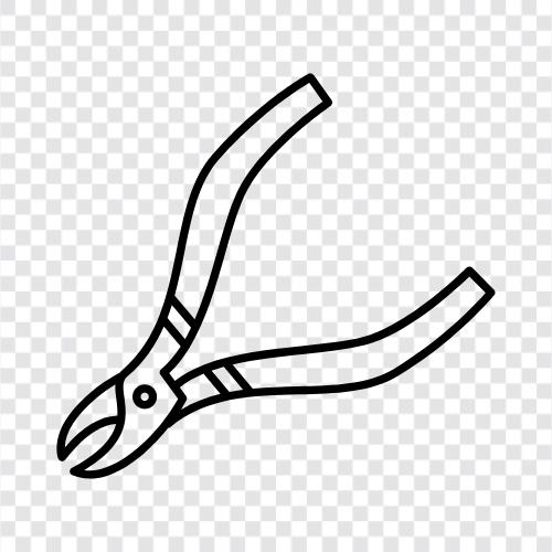 hand tools, pliers, grip, leverage icon svg