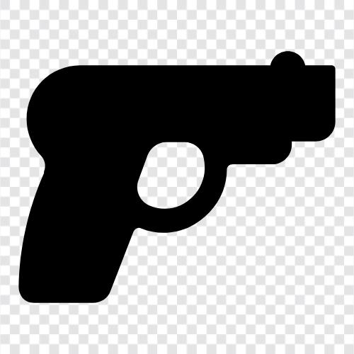 Handgun, Rifle, Shotgun, Ammunition icon svg