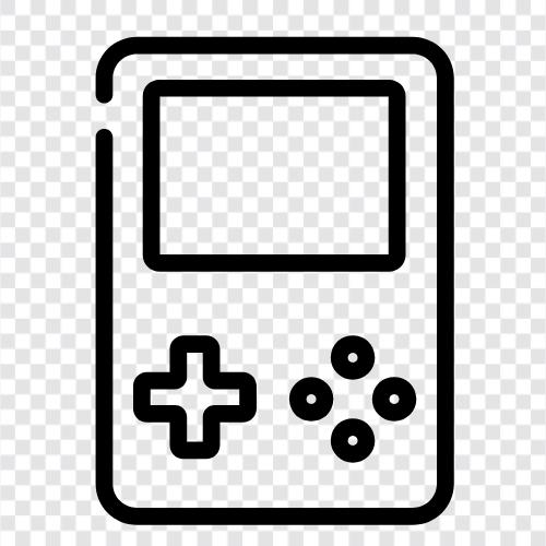 handheld gaming, handheld console games, handheld gaming system, handheld gaming consoles icon svg