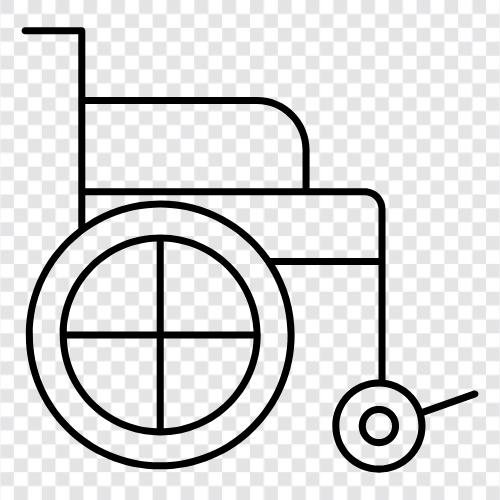 Behinderung, Behinderte, Mobilität, Zugänglichkeit symbol