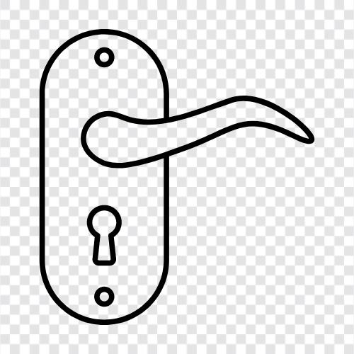 Griff, Knob, Tür, Hardware symbol
