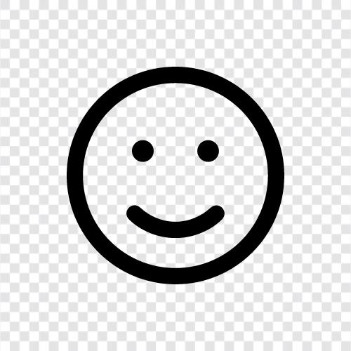 happy, positive, happiness, contentment icon svg
