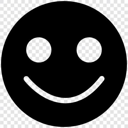 happy, joy, smile, content icon svg