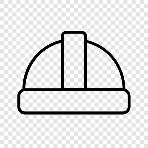 hats, headwear, head protection, protective gear icon svg