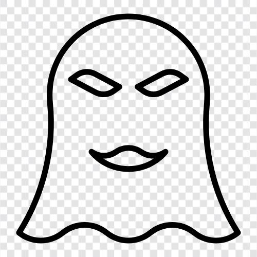 haunted, spooky, paranormal, haunting icon svg