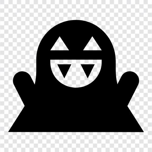 haunted, spooky, ghost stories, ghosts icon svg