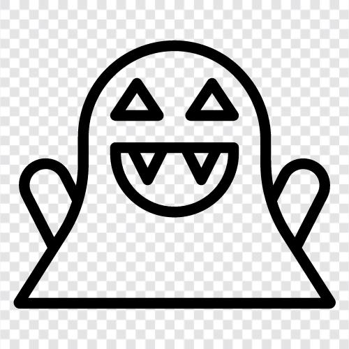 haunted, spirits, hauntings, ghost stories icon svg