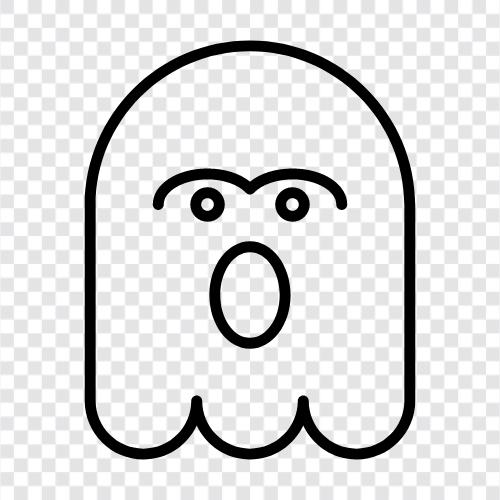 Haunted, Paranormal, Ghost Hunter, Ghost Stories icon svg