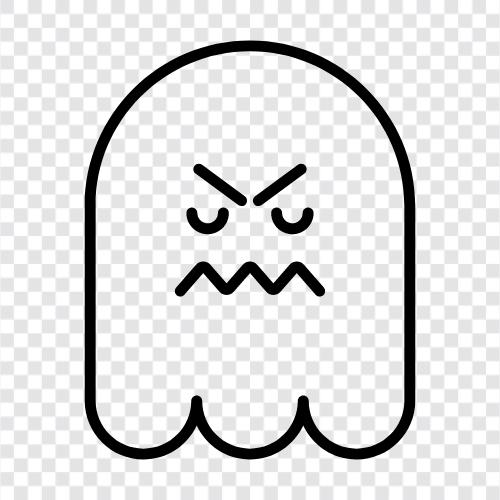 haunted, spooky, eerie, haunted houses icon svg