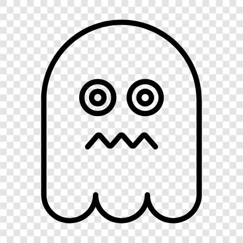 haunted, spirits, hauntings, ghost stories icon svg