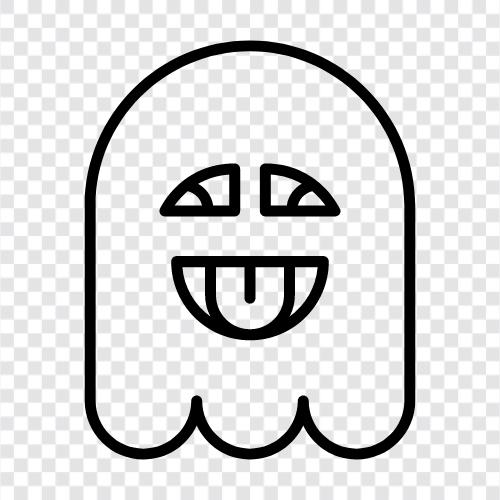 haunted, supernatural, hauntings, ghost stories icon svg