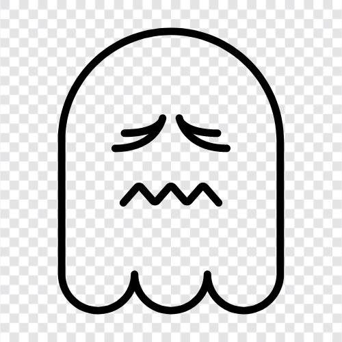 haunting, apparitions, ghosts, hauntings icon svg