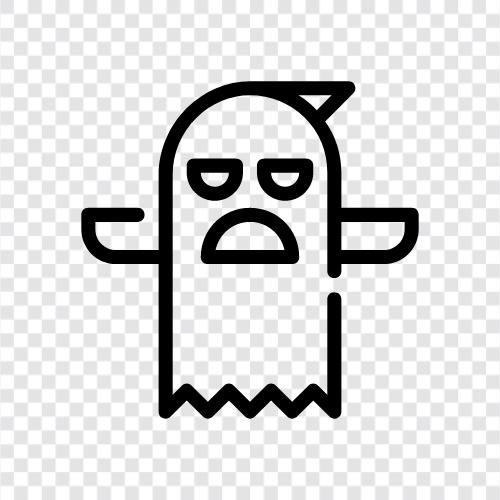 hauntings, ghost stories, ghost photos, ghost videos icon svg