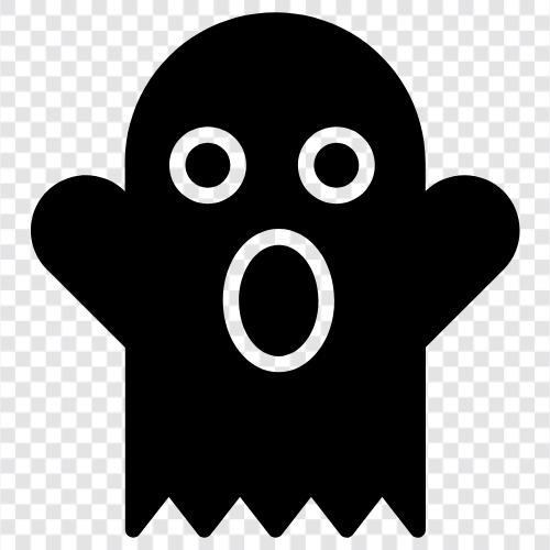 hauntings, hauntings in homes, hauntings in schools, Ghost icon svg