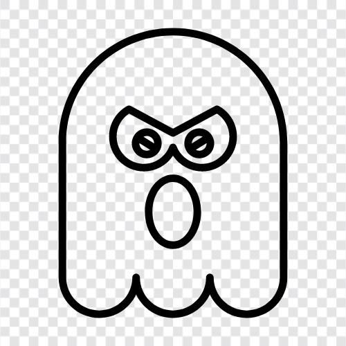 hauntings, paranormal, ghost hunting, ghost sightings icon svg