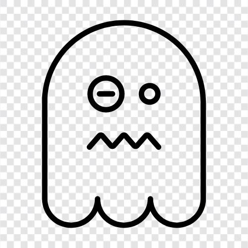 hauntings, ghosts, hauntings in homes, ghosts in the night icon svg