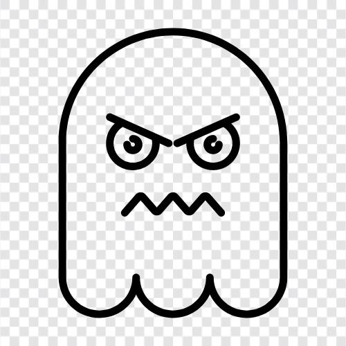 hauntings, spooks, haunt, ghost stories icon svg