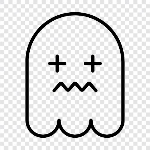 hauntings, ghosts, paranormal, scary icon svg