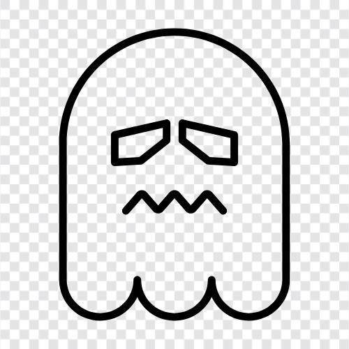 hauntings, ghost stories, haunt, paranormal icon svg
