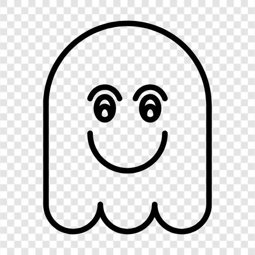 hauntings, paranormal, ghosts, ghost stories icon svg