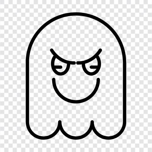 hauntings, hauntings in homes, hauntings in schools, ghost hunting icon svg