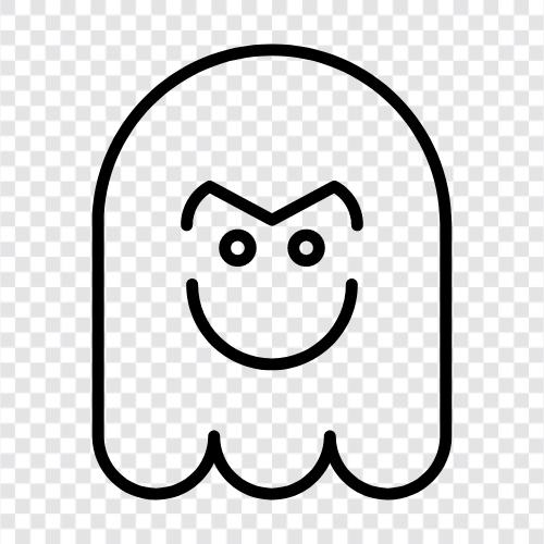 hauntings, haunting, ghosts, apparitions icon svg