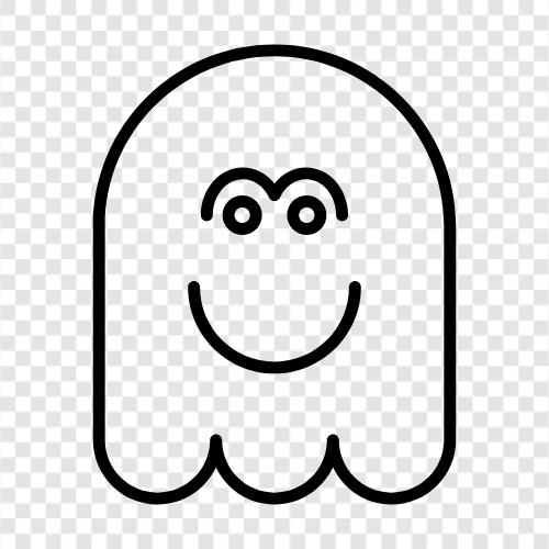 hauntings, apparitions, ghost stories, haunted houses icon svg