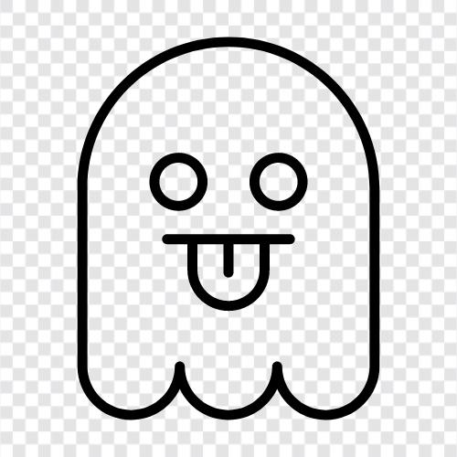 hauntings, ghost stories, ghost hunting, ghost photos icon svg