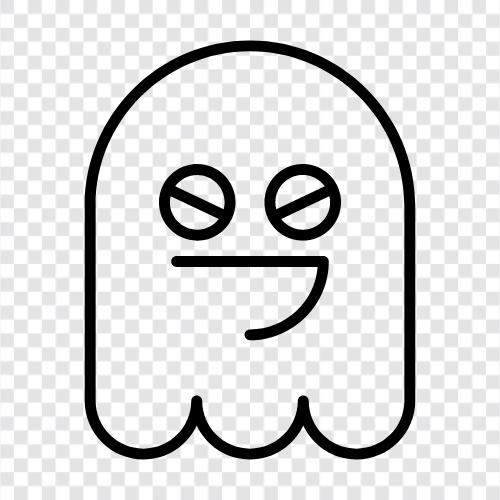 hauntings, ghosts, scary, spooky icon svg