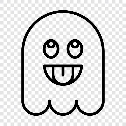 hauntings, paranormal, ghost stories, ghost photos Значок svg