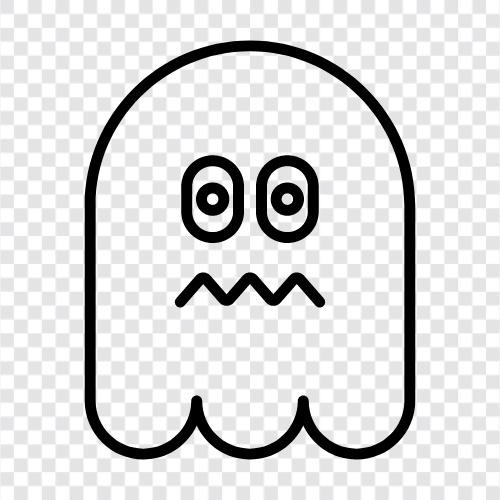 hauntings, paranormal, ghost stories, ghost photos icon svg