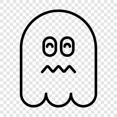 hauntings, ghost stories, paranormal activity, hauntings in history icon svg