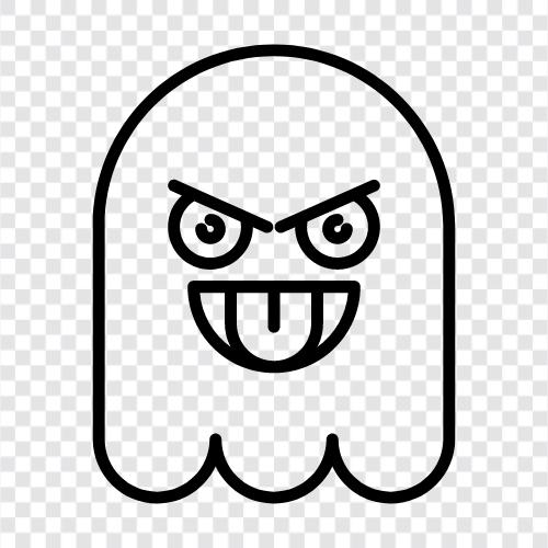 hauntings, ghost stories, ghost pictures, ghost videos icon svg