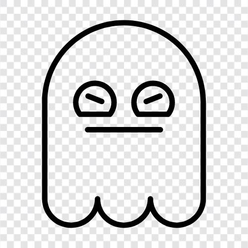 hauntings, ghost stories, ghost photos, ghost videos icon svg