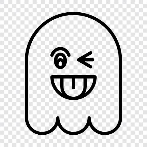 hauntings, ghouls, spooks, haunting icon svg