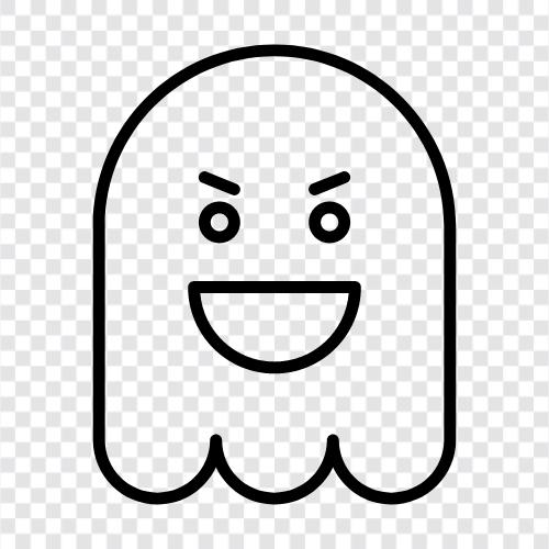 hauntings, spooks, ghost stories, ghost tours icon svg