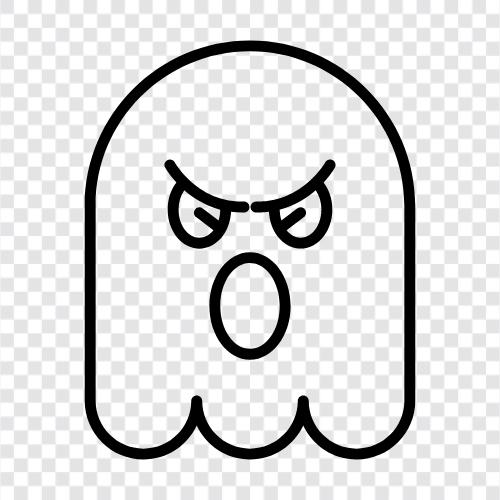 hauntings, ghost stories, ghost photos, ghost videos icon svg