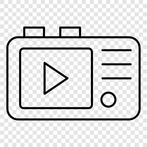 HD, 4K, YouTube, iPhone Значок svg