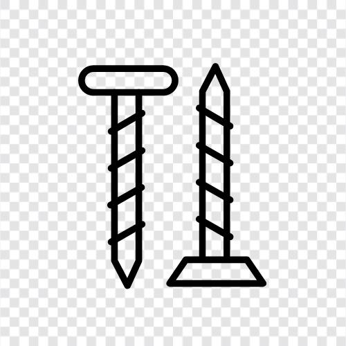 head screws, screwdriver, screw, hardware store icon svg