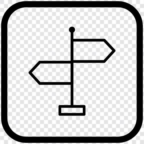 heading, course, compass, map icon svg