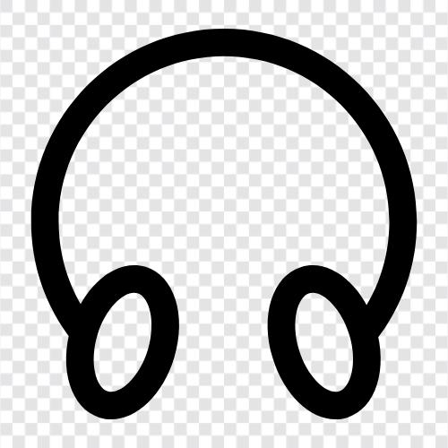 headphone, earbuds, inear monitors, earphones icon svg