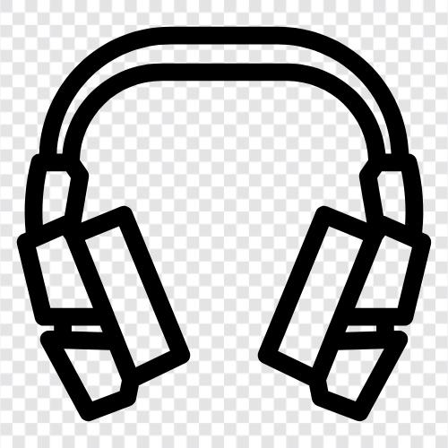 headphone, audio, music, speaker icon svg