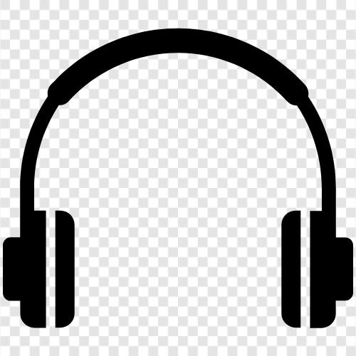 Kopfhörer, Audio, Audiogeräte, Musik symbol