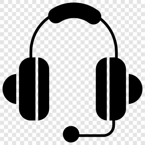 headphones, earphones, stereo, audio icon svg