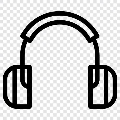 headphones, earbuds, inear monitors, overear monitors icon svg