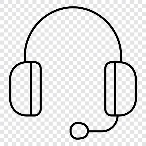 headphones, earbuds, audio, sound icon svg