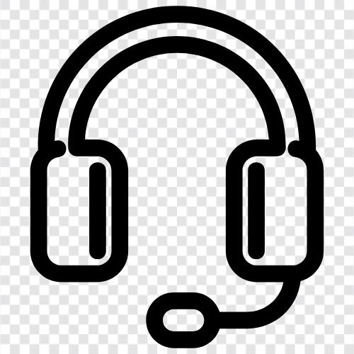 headset, audio, audio equipment, sound icon svg