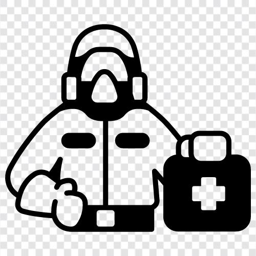 health and safety, safety gear, protective clothing, work clothes icon svg