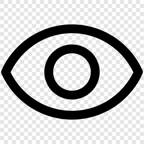 Gesundheit, Vision, Brille, Augen symbol