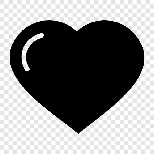 heart, emotions, feelings, romance icon svg